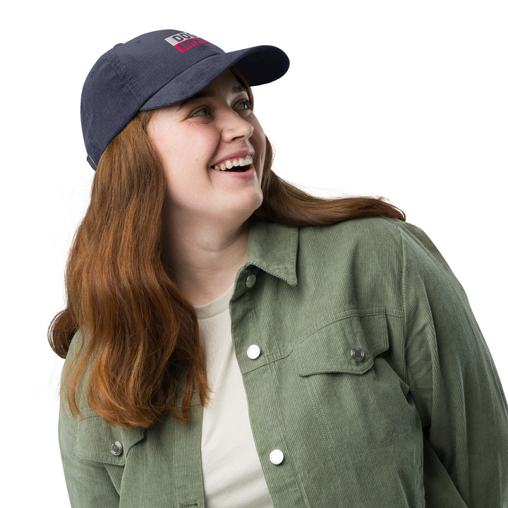 Dog Mom Block / Corduroy Hat