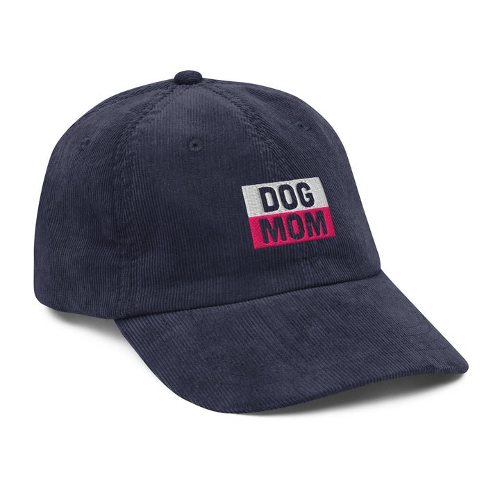 Dog Mom Block / Corduroy Hat