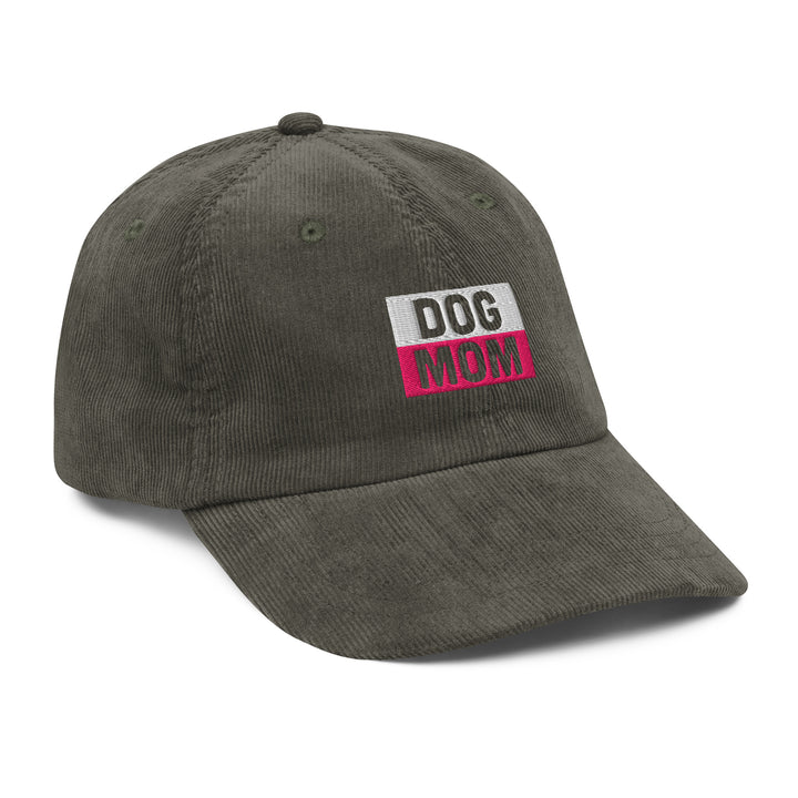 Dog Mom Block / Corduroy Hat