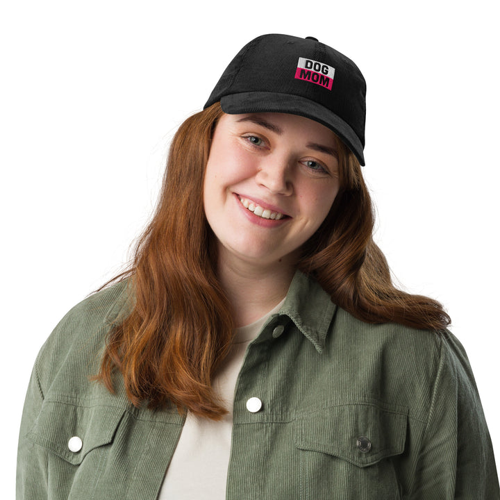 Dog Mom Block / Corduroy Hat