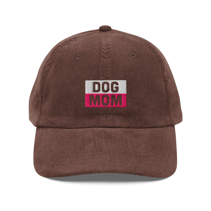 Dog Mom Block / Corduroy Hat