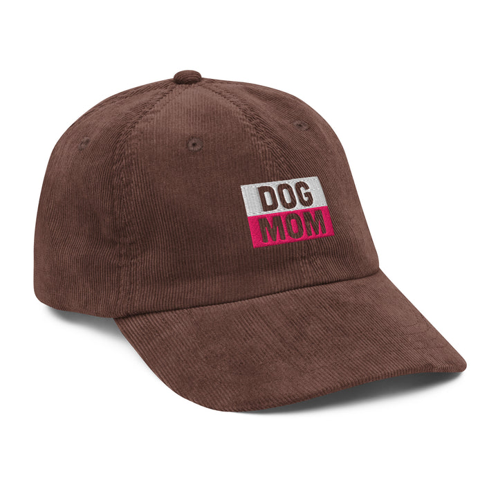 Dog Mom Block / Corduroy Hat