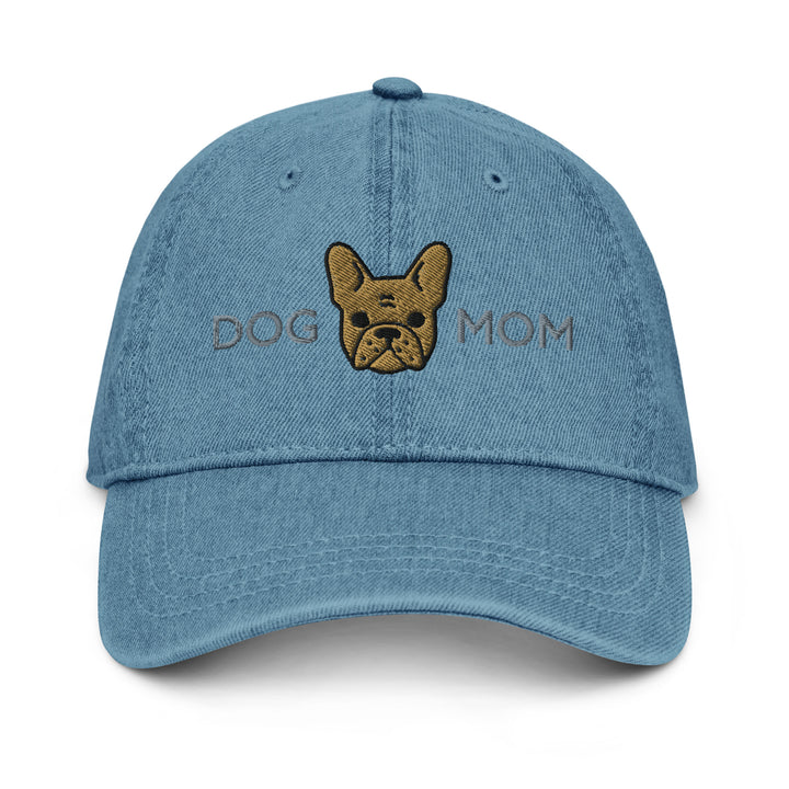 Frenchie Dog Mom Fawn / Denim Hat