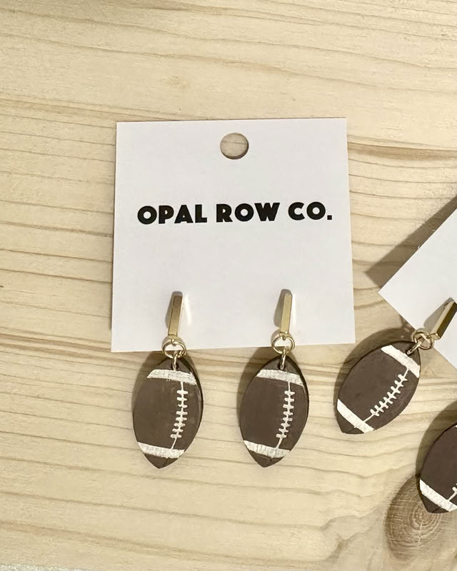 Football Earrings