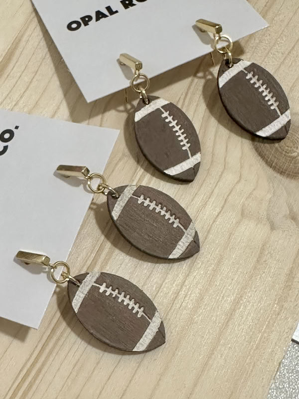 Football Earrings