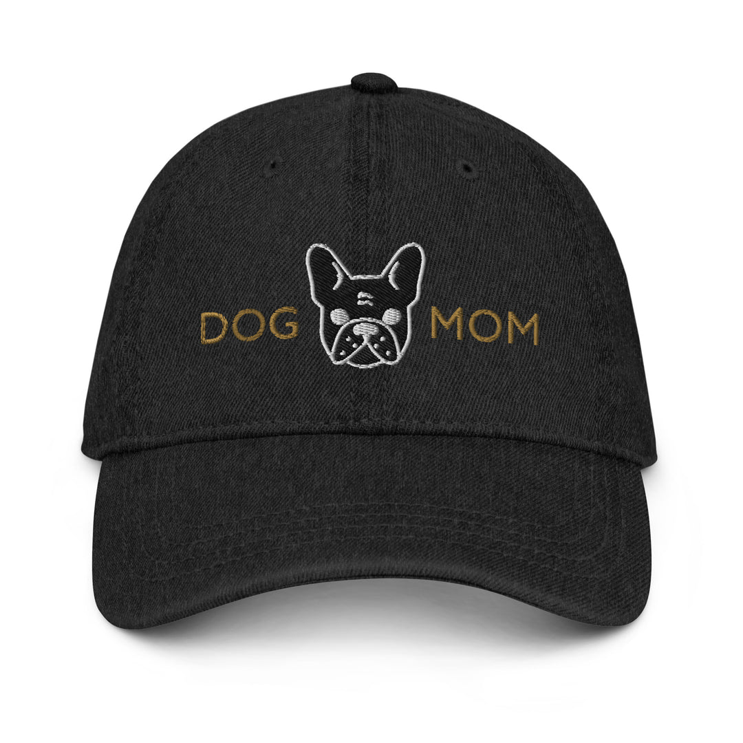 Frenchie Dog Mom Black / Denim Hat
