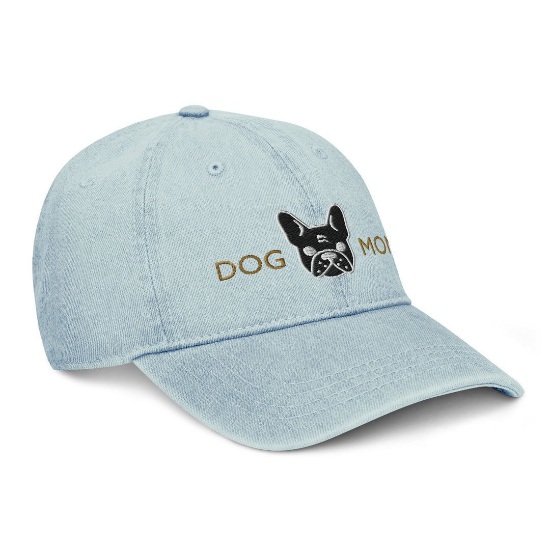 Frenchie Dog Mom Black / Denim Hat