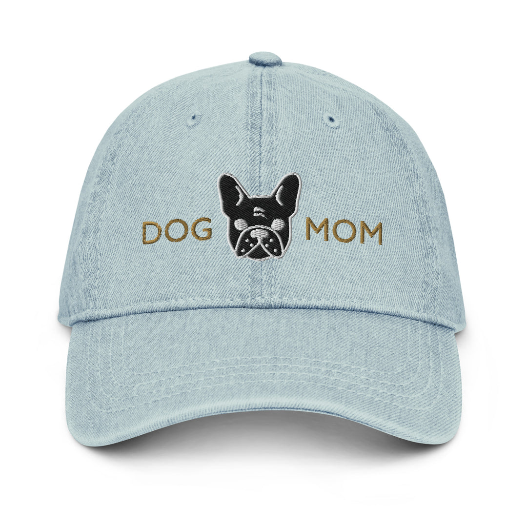 Frenchie Dog Mom Black / Denim Hat
