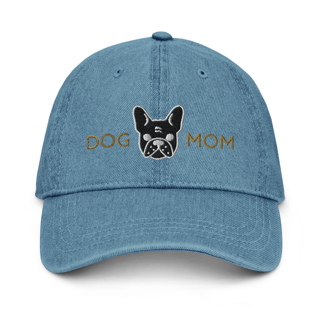 Frenchie Dog Mom Black / Denim Hat