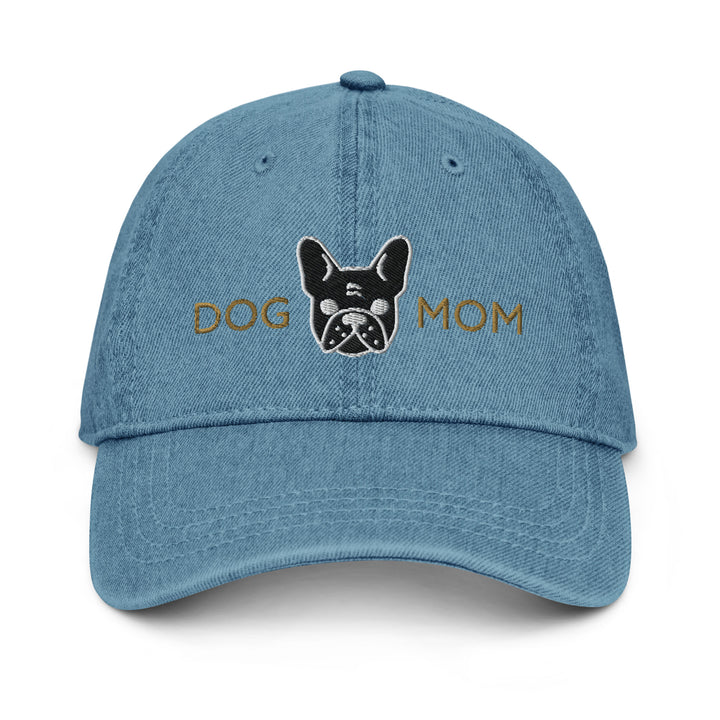 Frenchie Dog Mom Black / Denim Hat