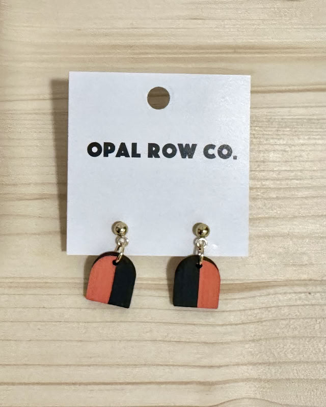 Geo Halloween Earrings
