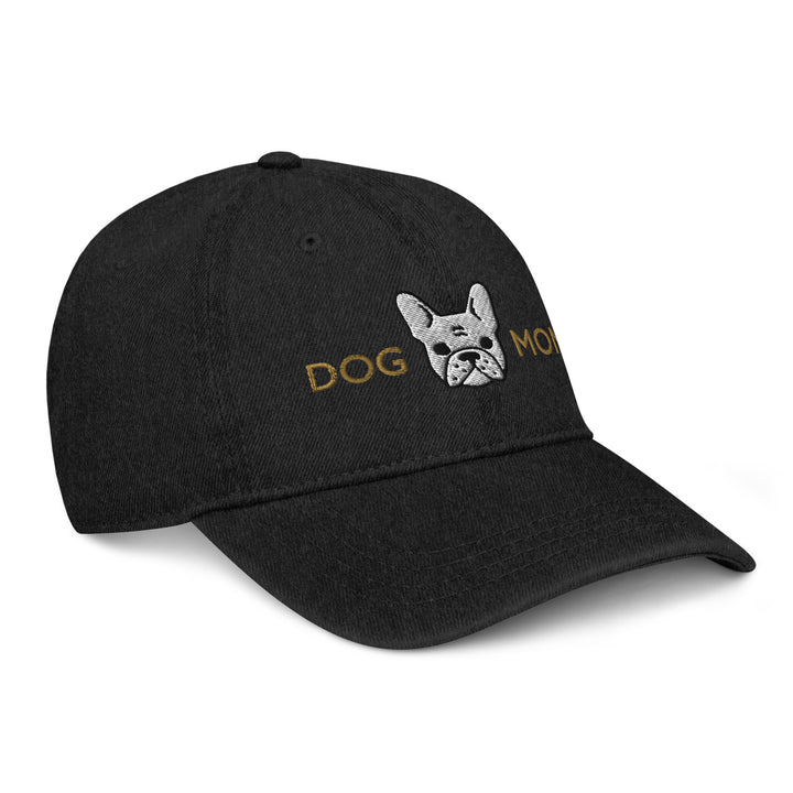 Frenchie Dog Mom White / Denim Hat