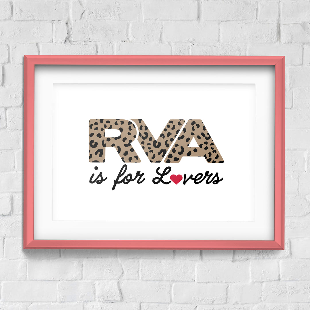 RVA is for Lovers / Wall Art Print