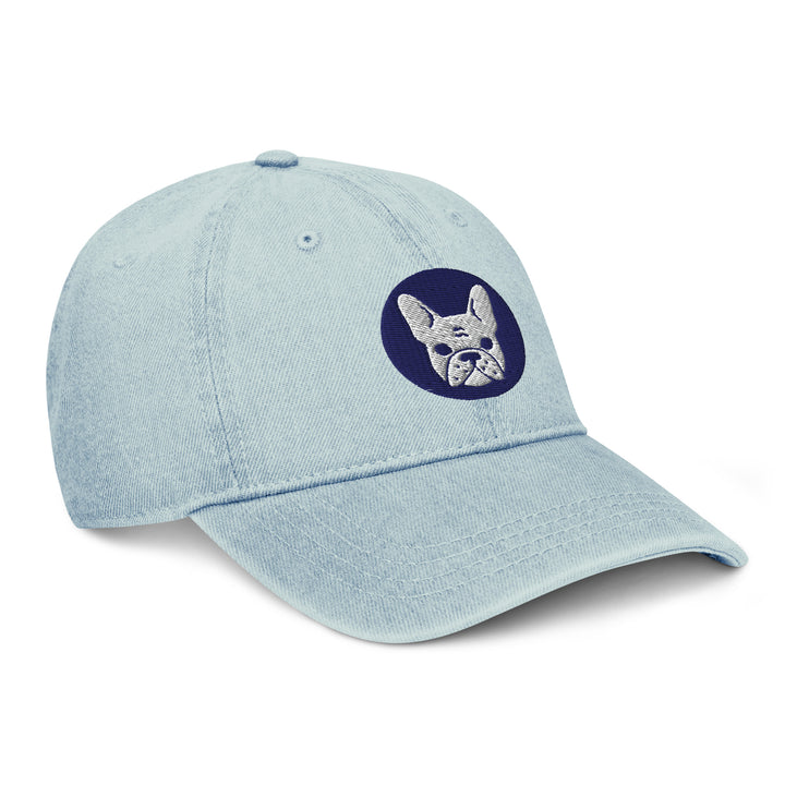 Frenchie Dog / Denim Hat