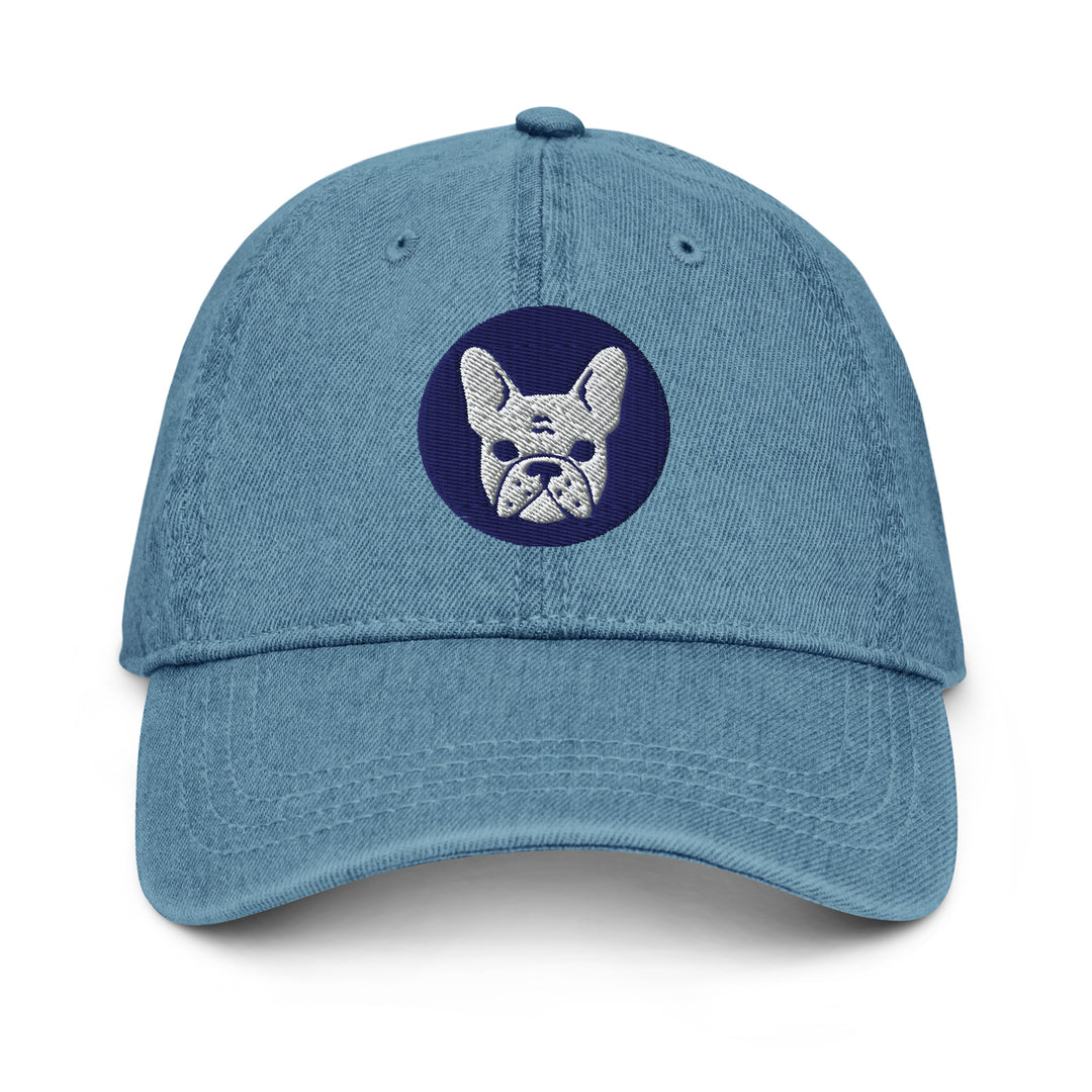 Frenchie Dog / Denim Hat