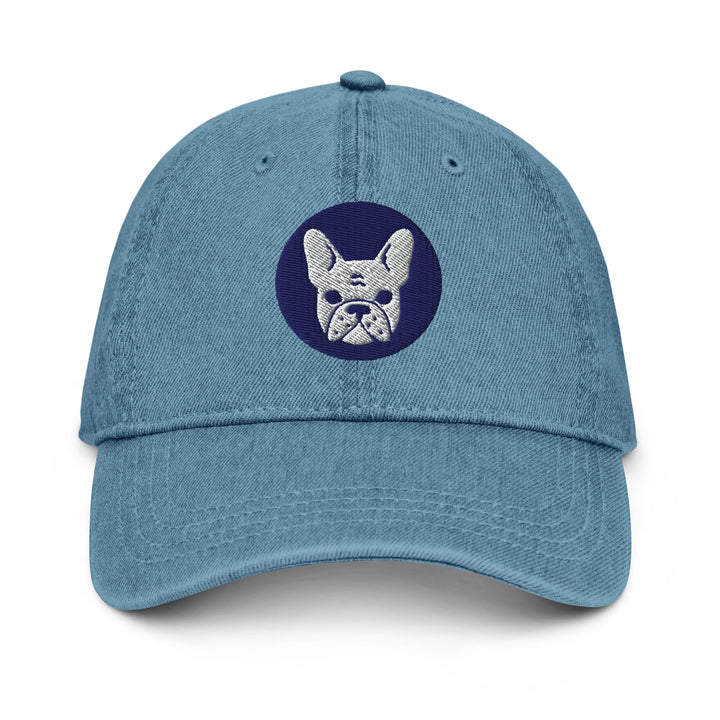 Frenchie Dog / Denim Hat