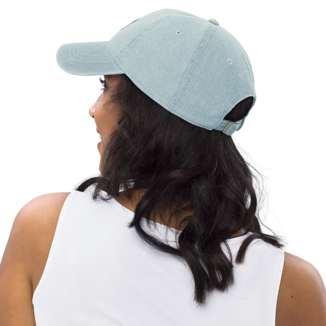Frenchie Dog / Denim Hat