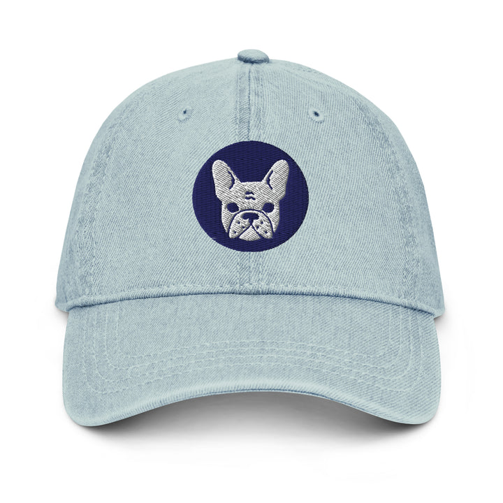 Frenchie Dog / Denim Hat