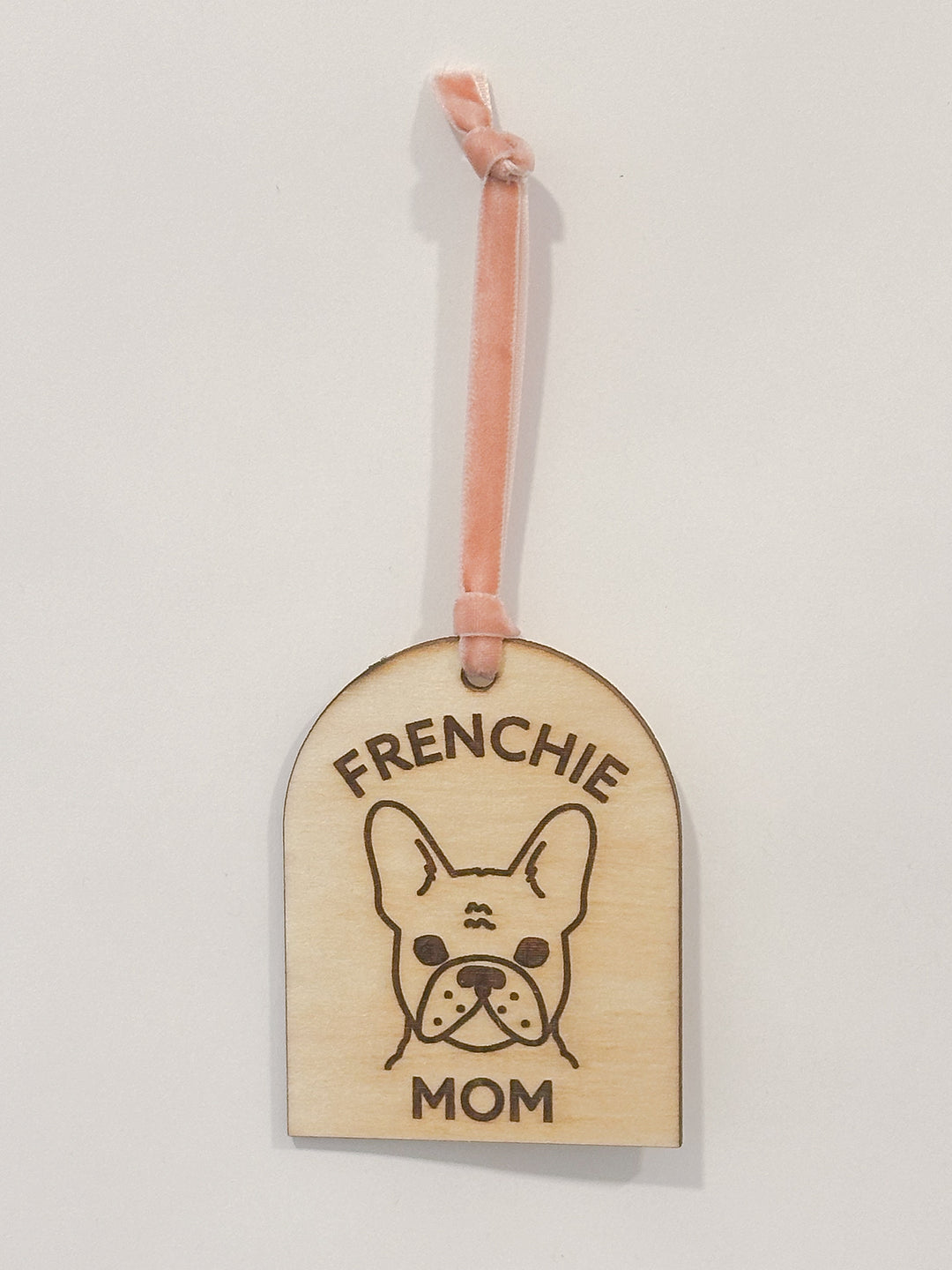 Frenchie Mom / Dog Christmas Ornament