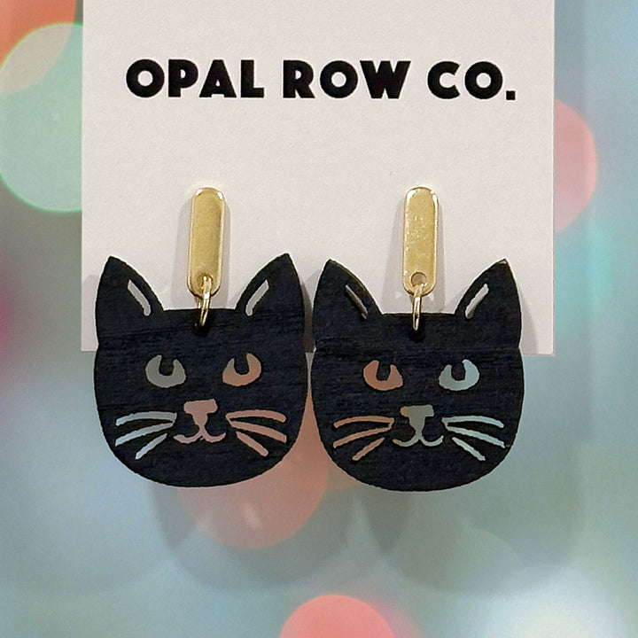 Whisker Cat Earrings