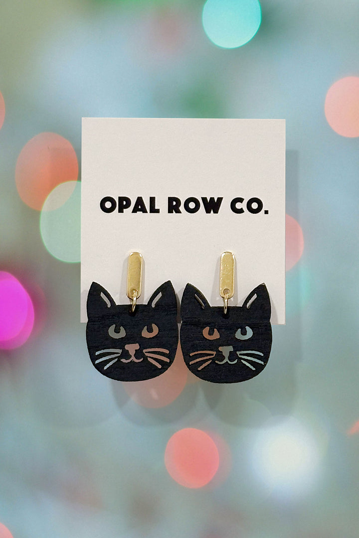 Whisker Cat Earrings