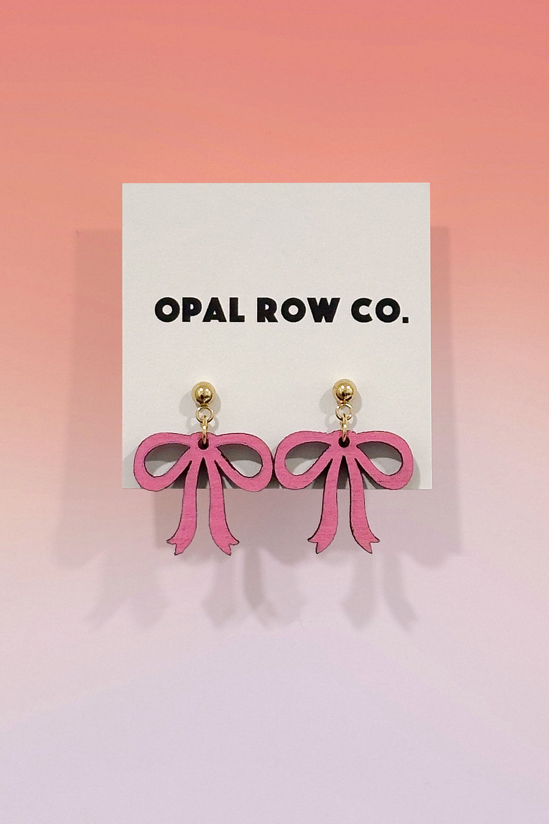 Dainty Bow Earrings