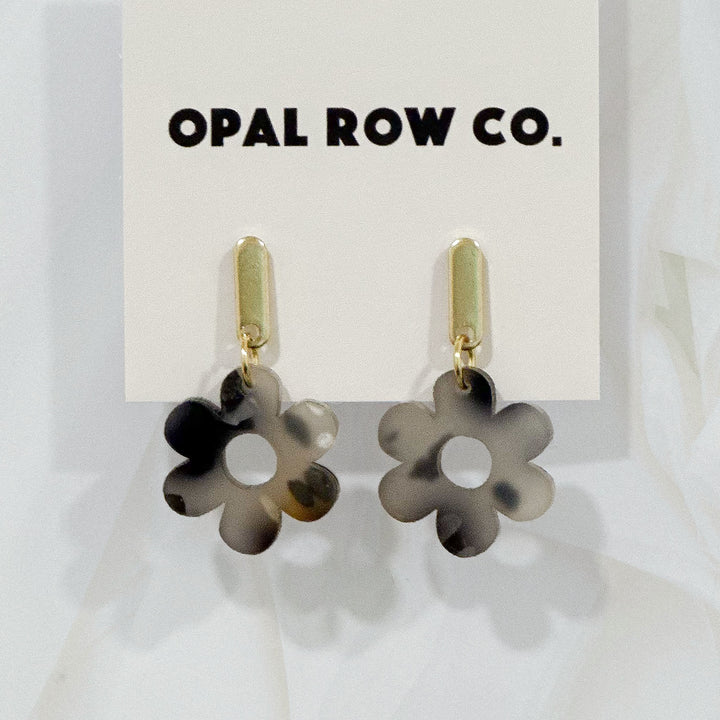 Modern Flower Earrings