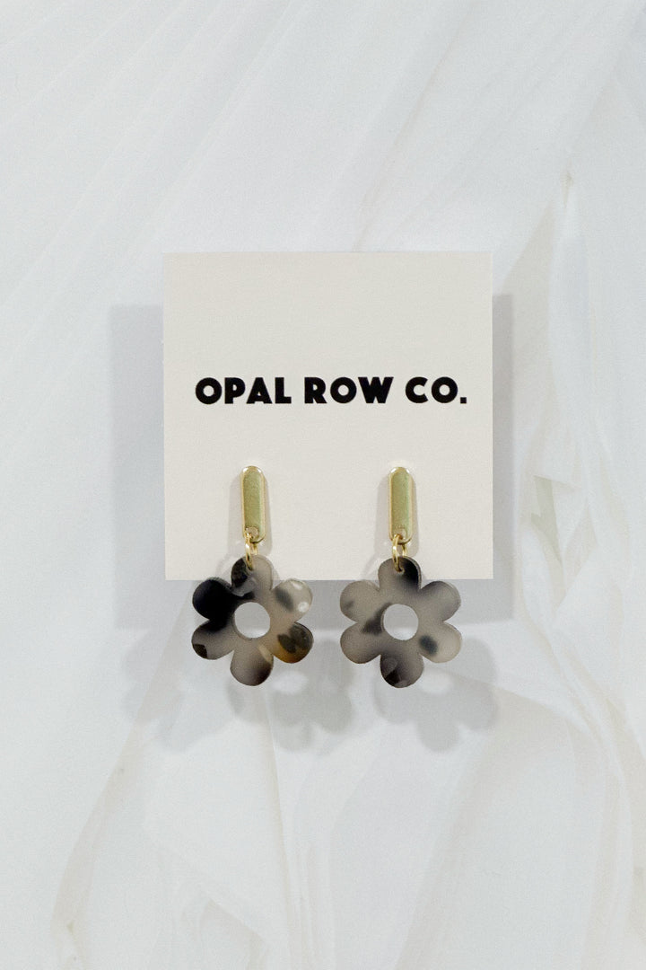 Modern Flower Earrings