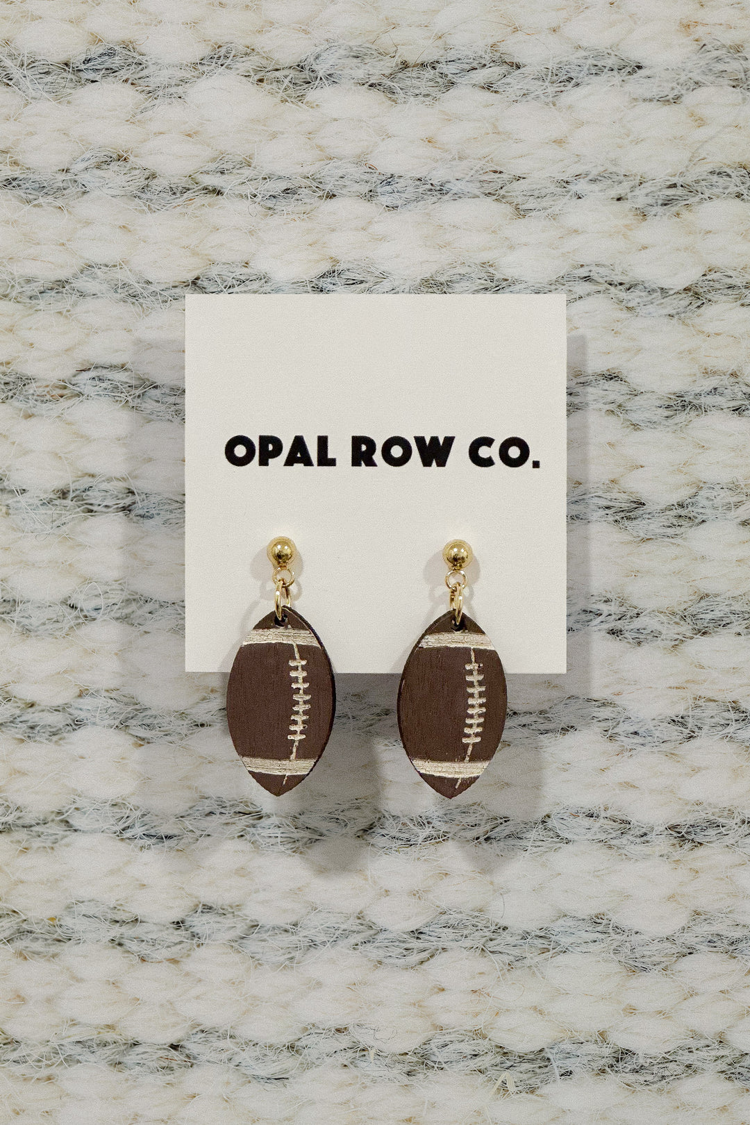 Football Earrings