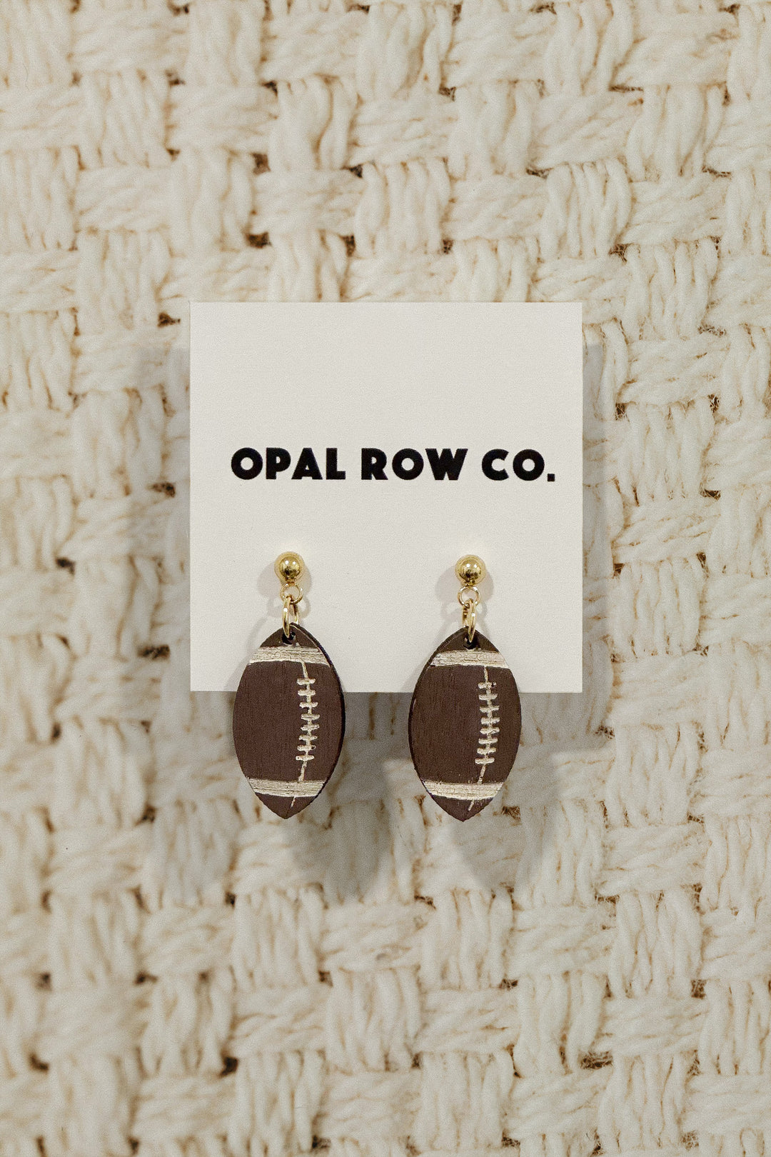 Football Earrings