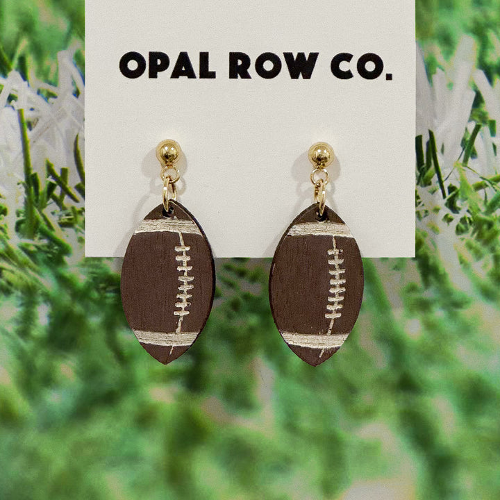 Football Earrings