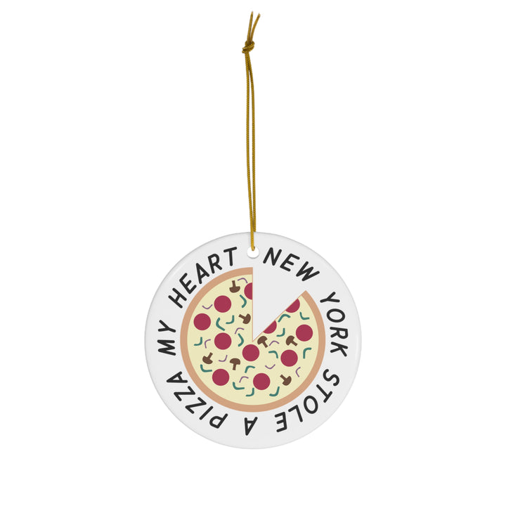 New York Pizza Ornament / Pepperoni