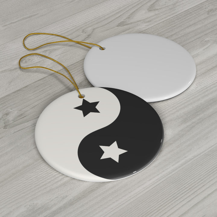 Yin Yang Star Ornament