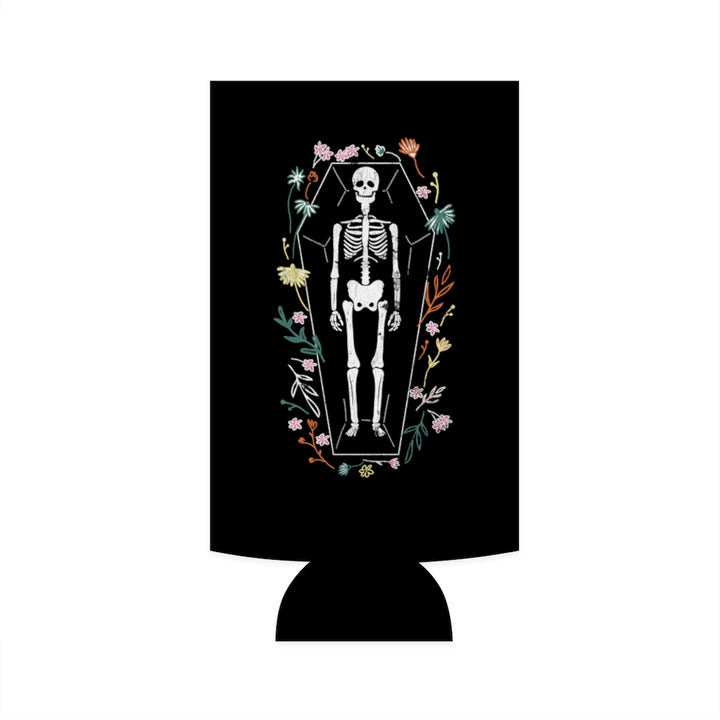 Skeleton / Slim Can Cooler / Black