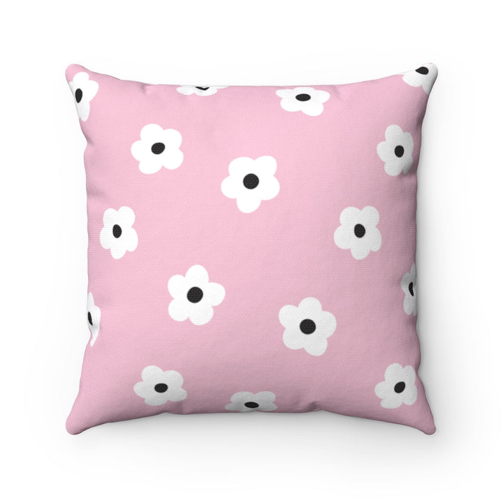 Betty Floral Pillow Cover / Light Pink