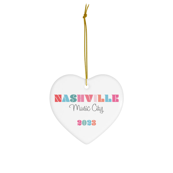 Nashville 2023 Music City / Christmas Ornament