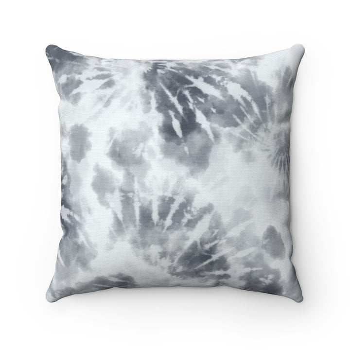 Tie Dye Pillow Cover / Gray