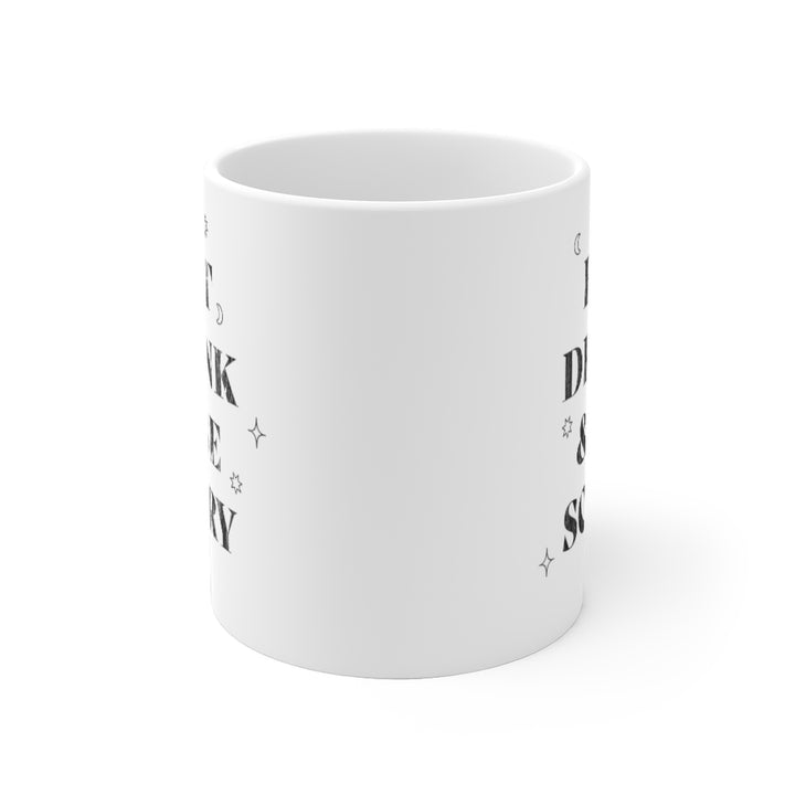 Eat, Drink, and Be Scary / Halloween Coffee Mug