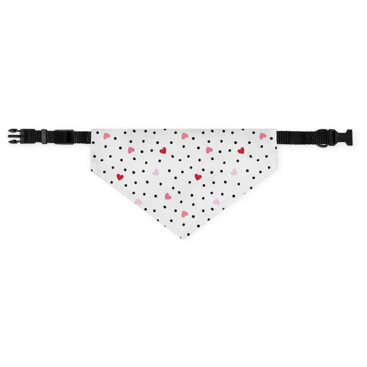 Valentina Ditsy Dog Bandana / White