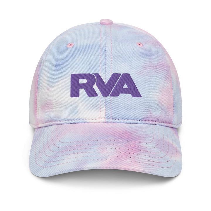 RVA Richmond VA / Tie Dye Hat / Purple