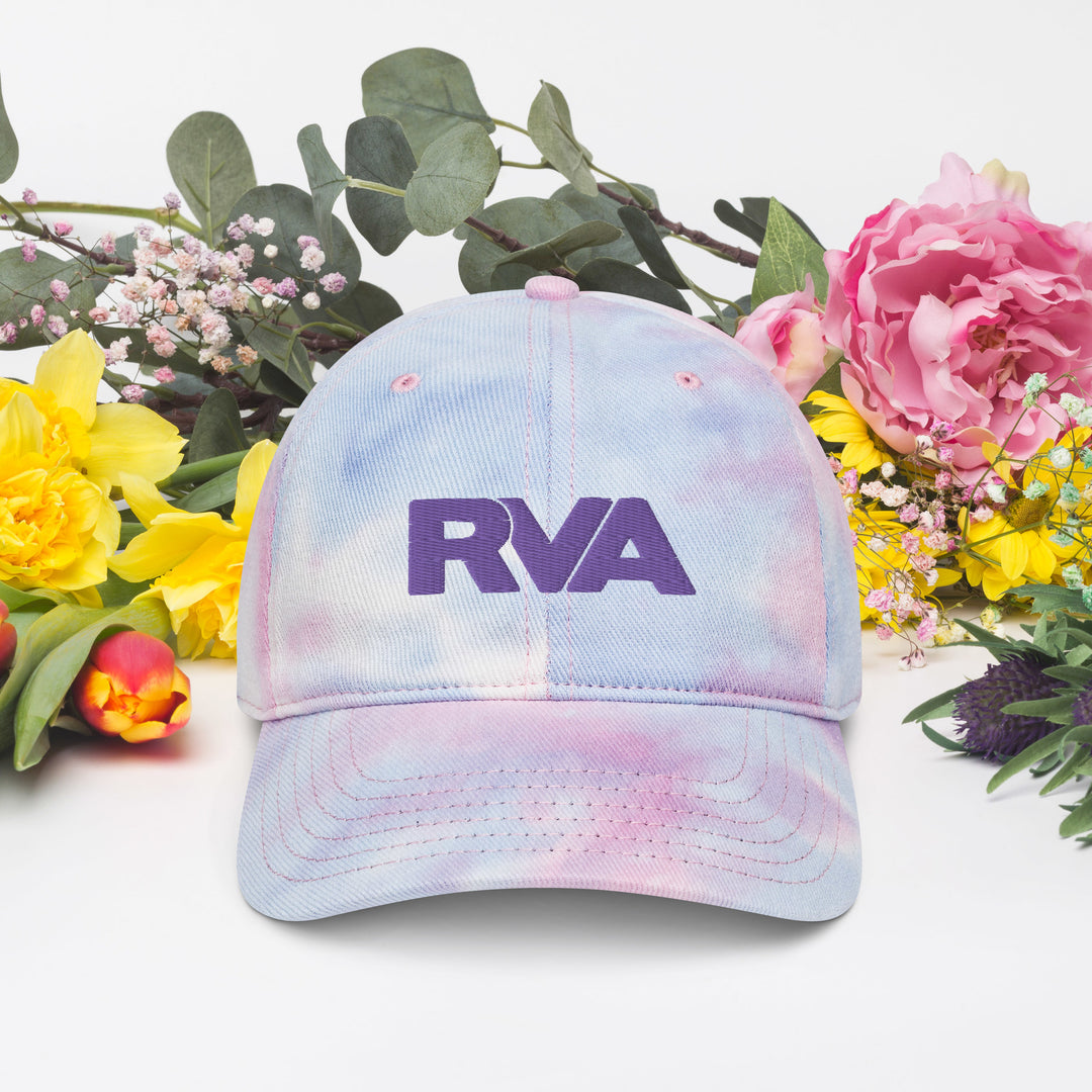 RVA Richmond VA / Tie Dye Hat / Purple